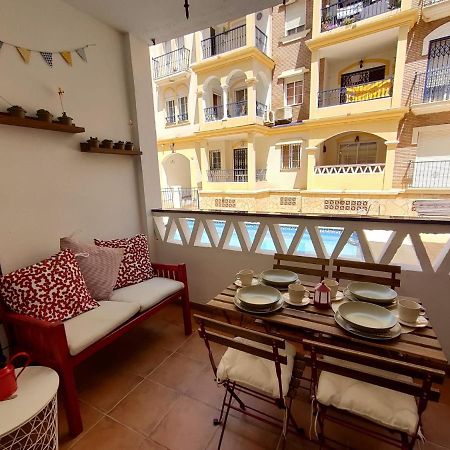 Precioso Apartamento Con Piscina Cerca De La Playa Torrox Costa Málaga Exteriör bild