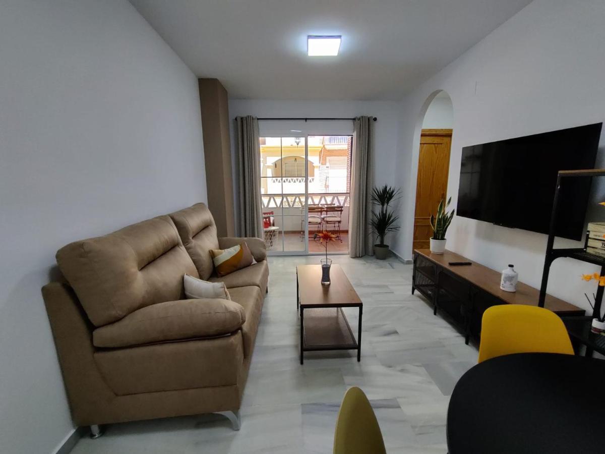 Precioso Apartamento Con Piscina Cerca De La Playa Torrox Costa Málaga Exteriör bild
