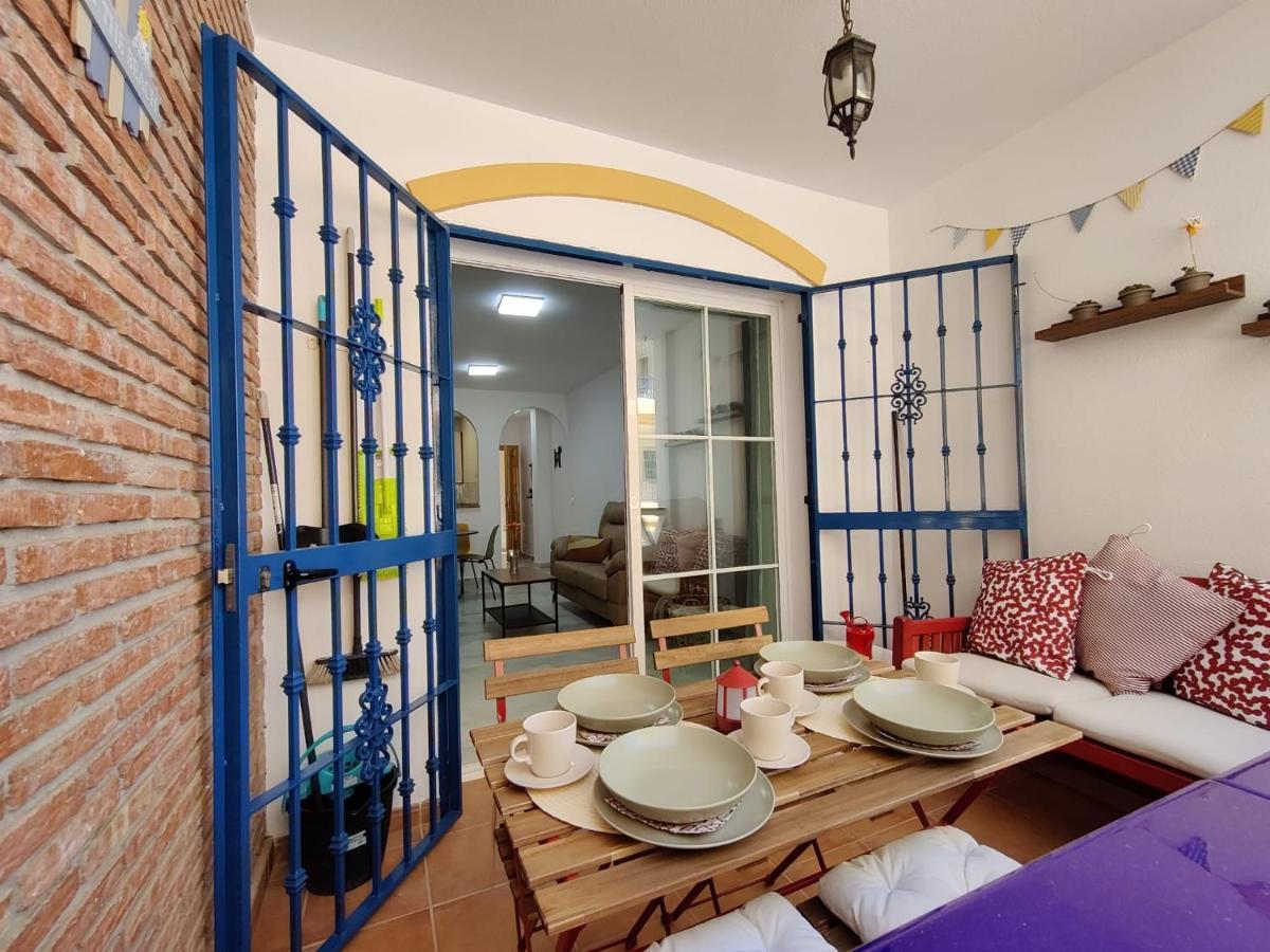Precioso Apartamento Con Piscina Cerca De La Playa Torrox Costa Málaga Exteriör bild